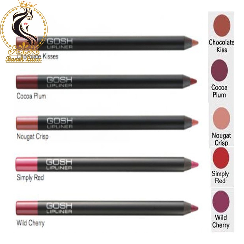 انواع خط لب گاش