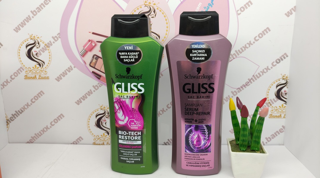 شامپو گلیس برای موهای خشک و اسیب دیده