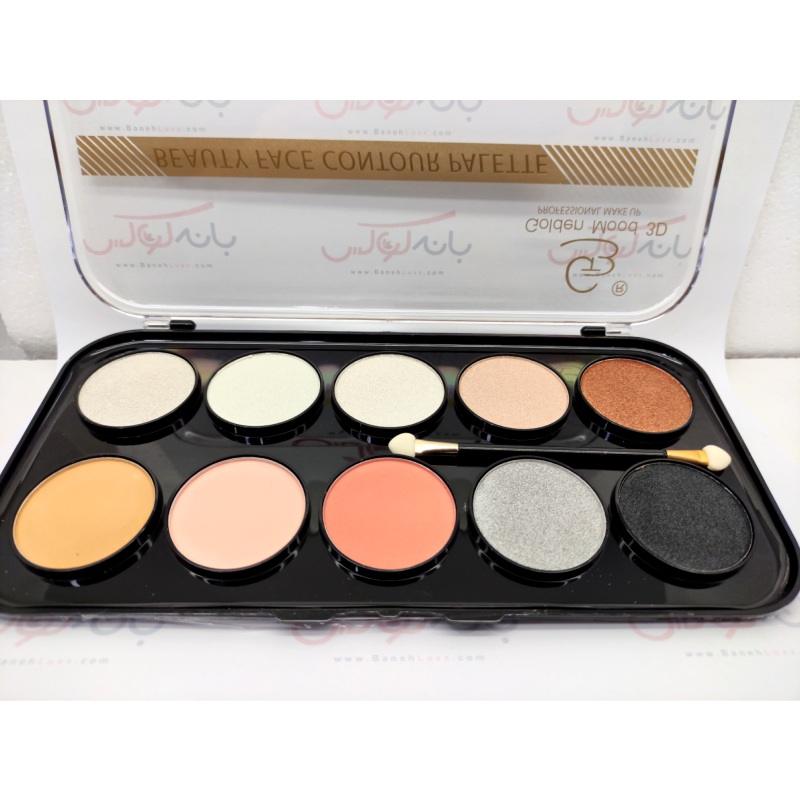 قیمت و مشخصات پالت کانتور 10 رنگ گلدن مود فرانسه