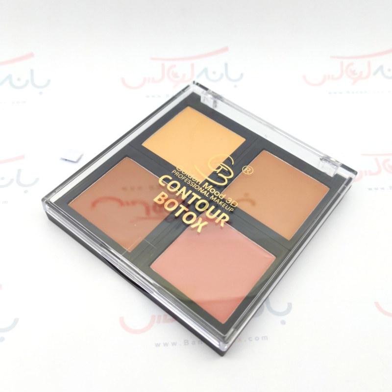 مشخصات و قیمت پالت کانتور ۴ رنگ گلدن مود