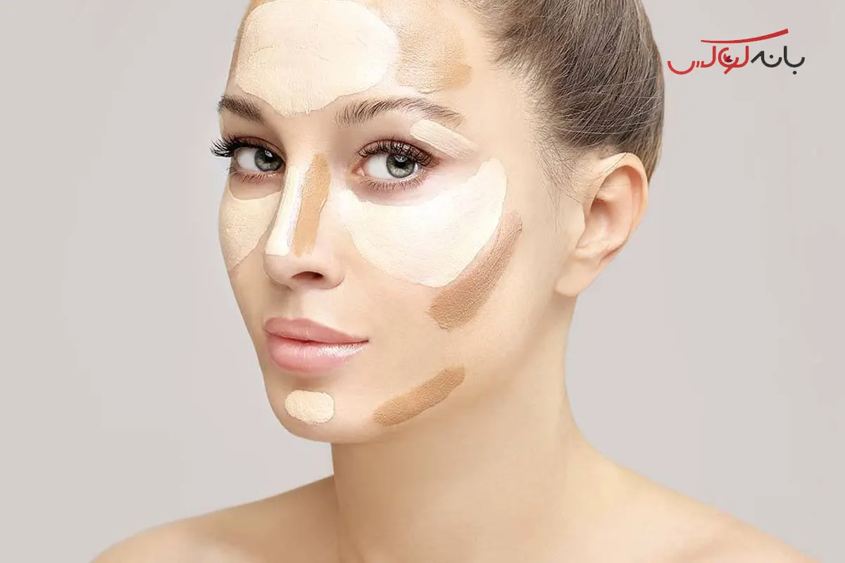 ترفند آرایش کانتور و هایلایتر برای صورت بیضی و کشیده