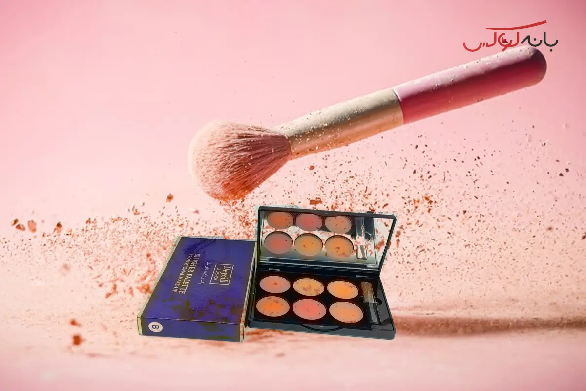 رژگونه با بافت لطیف و کریستالی