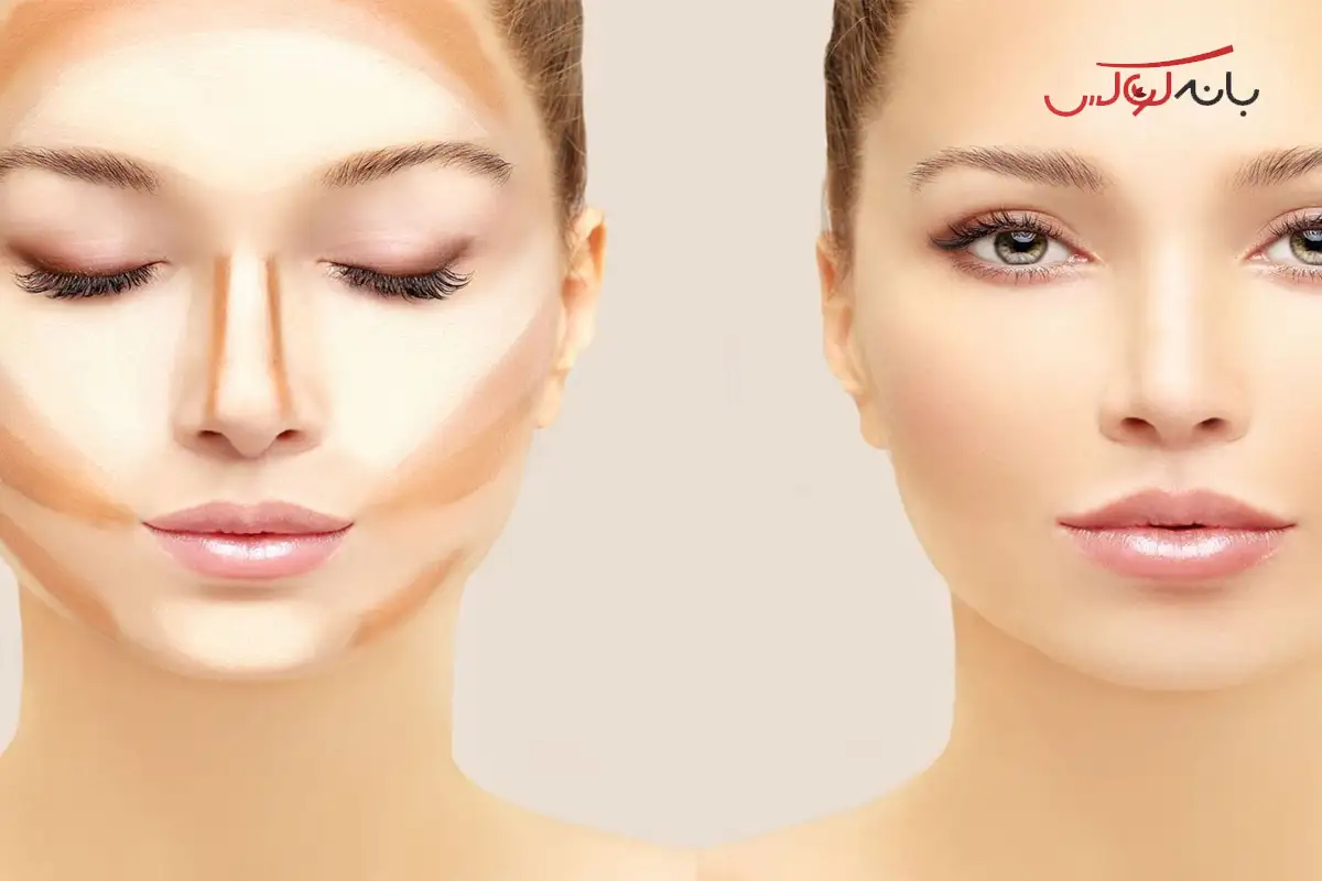 ترفند کلیدی هایلایت برای صورت گرد گندمی