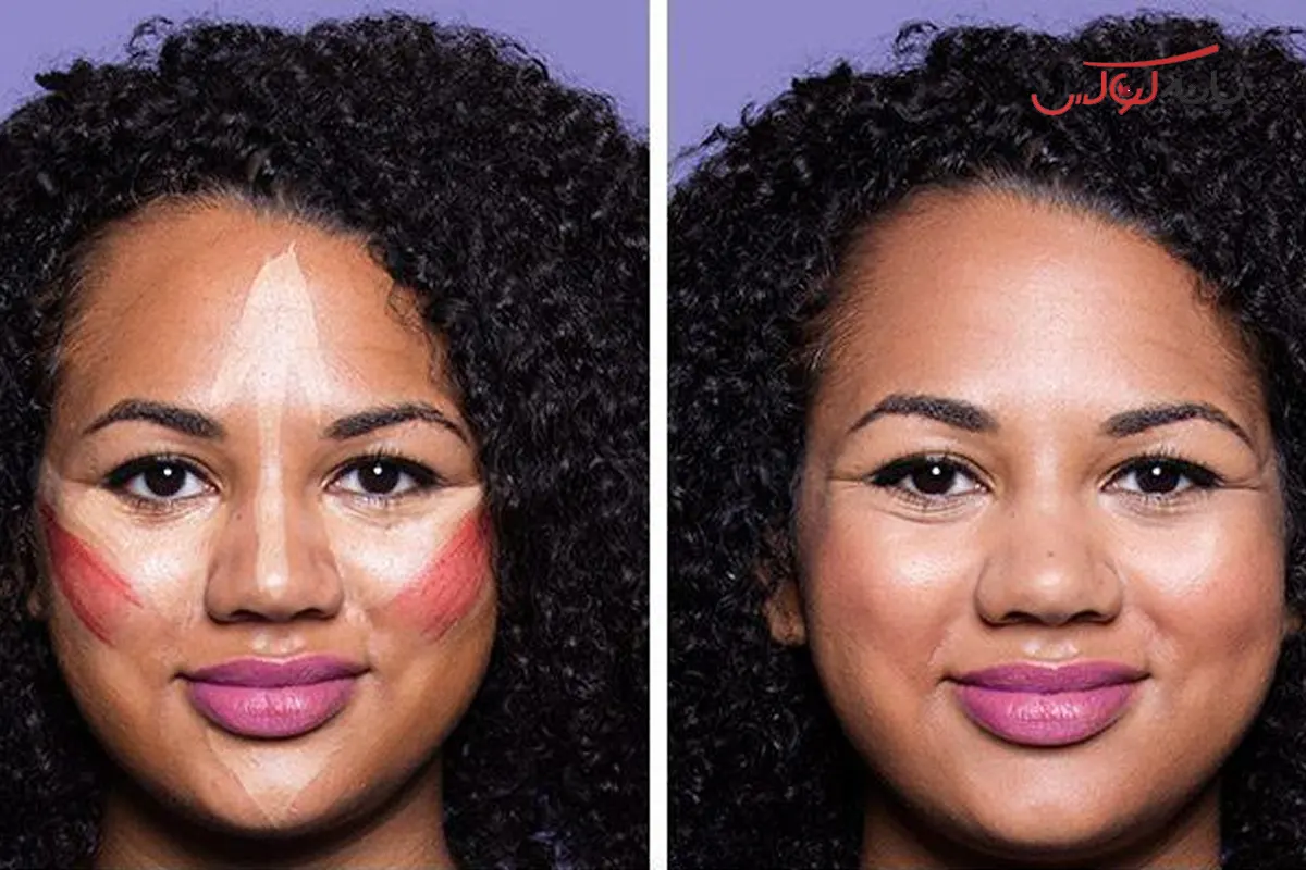 ایده آل ترین زیرسازی برای آرایش صورت های چاق و گرد