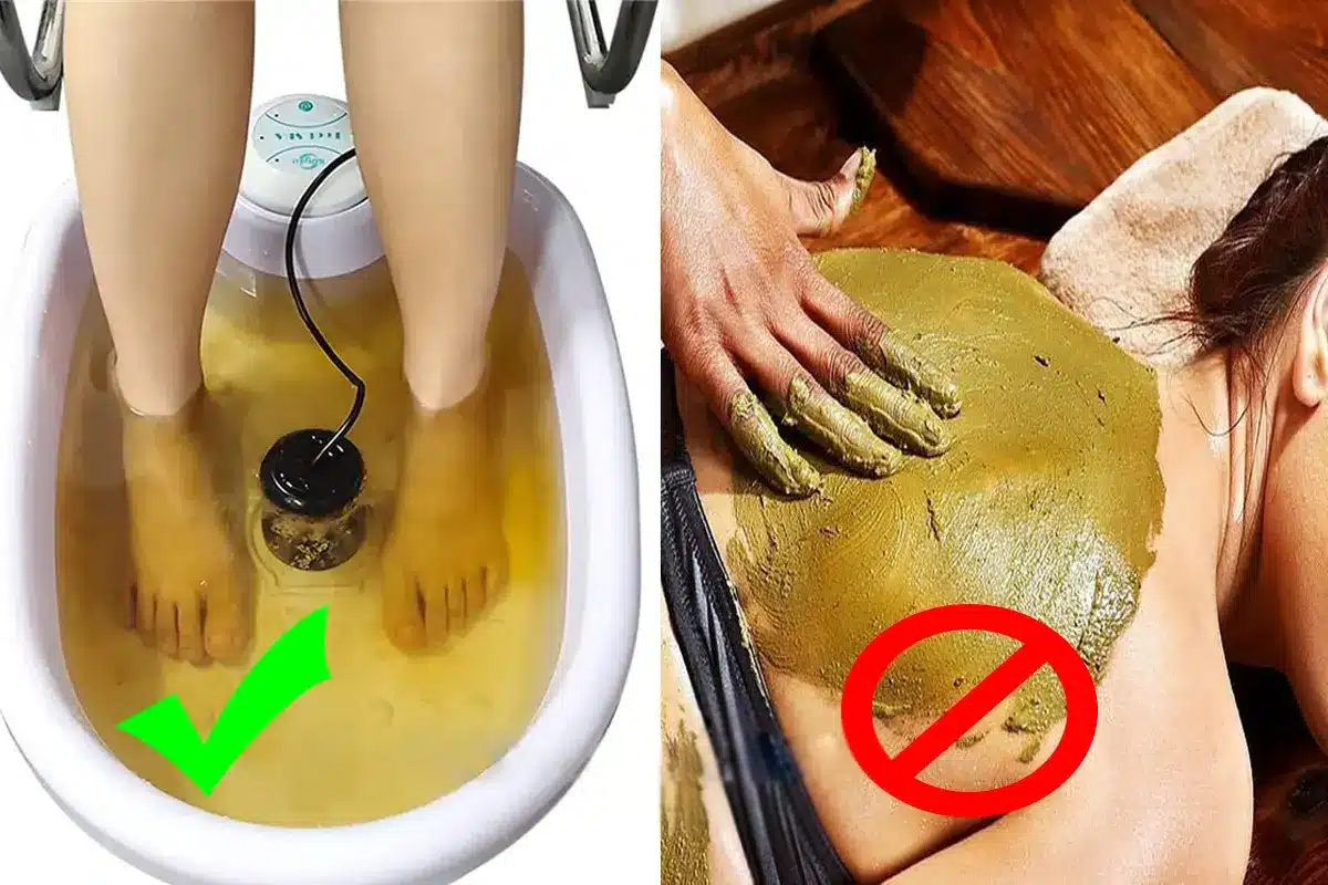 سم زدایی بدن با دستگاه از طریق پا