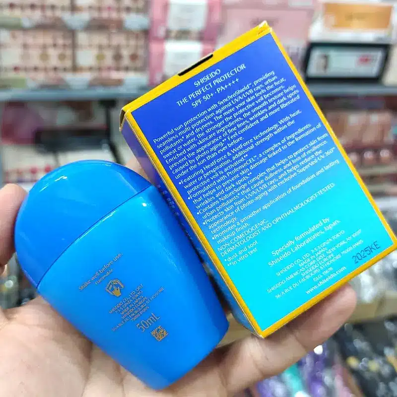 ویژگی‌های ضد آفتاب ضد چروک شیسیدو با SPF 50