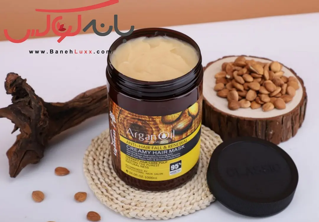 ویژگی‌های ماسک مو لایتنس اسلواکی مدل Argan oil