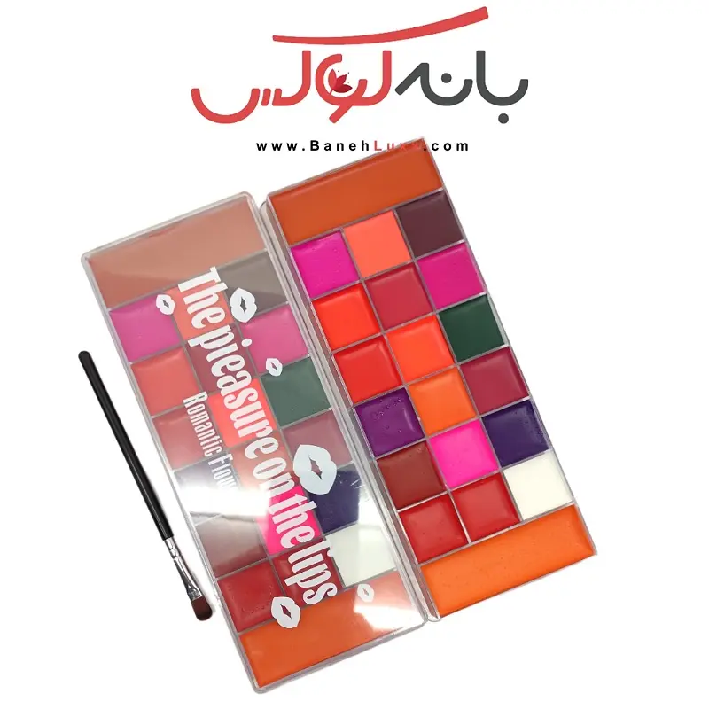 کاربردهای پالت رژلب گریم رومانتیک فلور