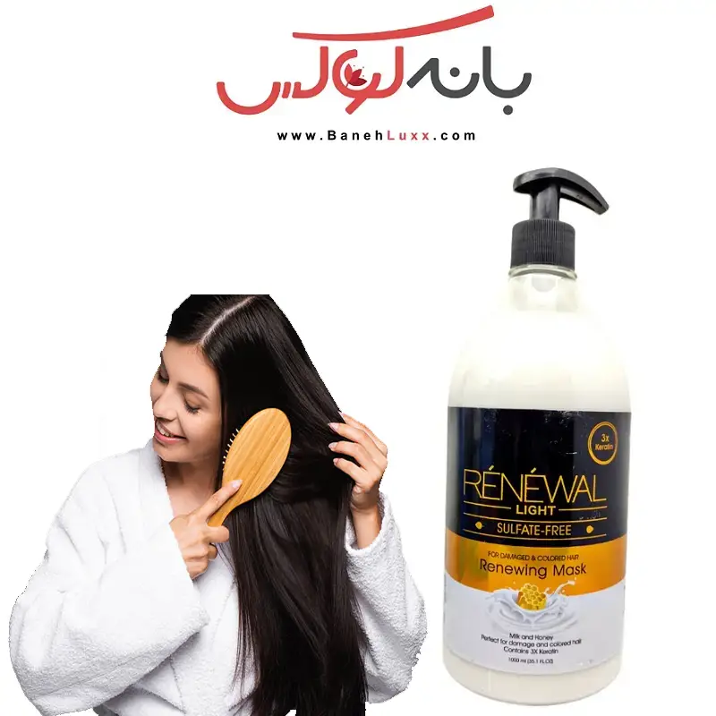 خواص ماسک مو شیر و عسل رنوال لایت اسپانیایی