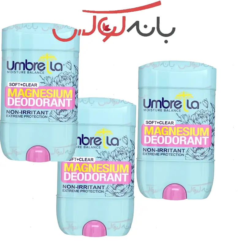 خرید استیک ضد تعریق ژله ای زنانه آمبرلا مدل Soft Clear