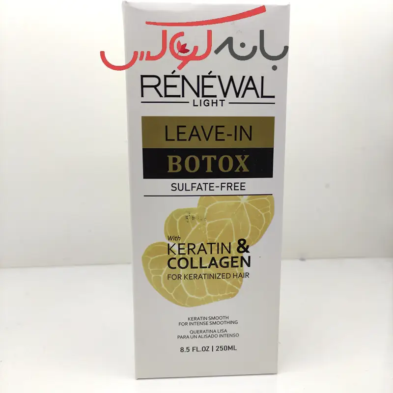 ویژگیهای سرم مو مدل بوتاکس رنوال لایت