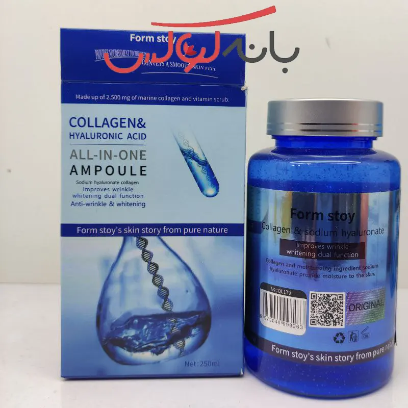 ویژگی‌های آمپول دانه دار کلاژن و هیالورونیک اسید فارم استی
