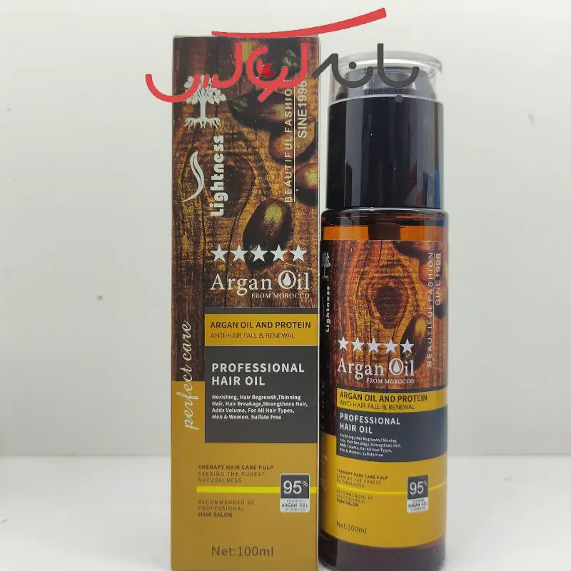 خرید روغن مو برند لایتنس مدل آرگان