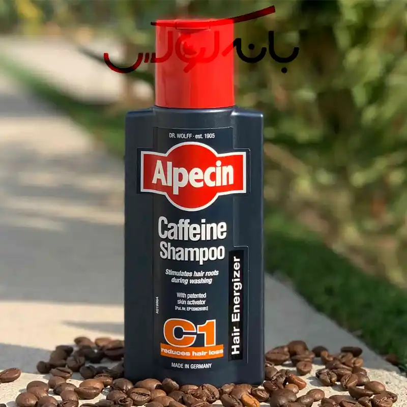 مواد موثر شامپو ضد ریزش آلپسین مدل Caffeine C1 حجم 250 میل