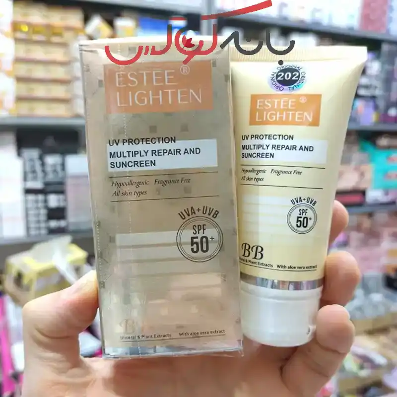 کرم ضد افتاب بی بی کرم تیوپی استی لایتن