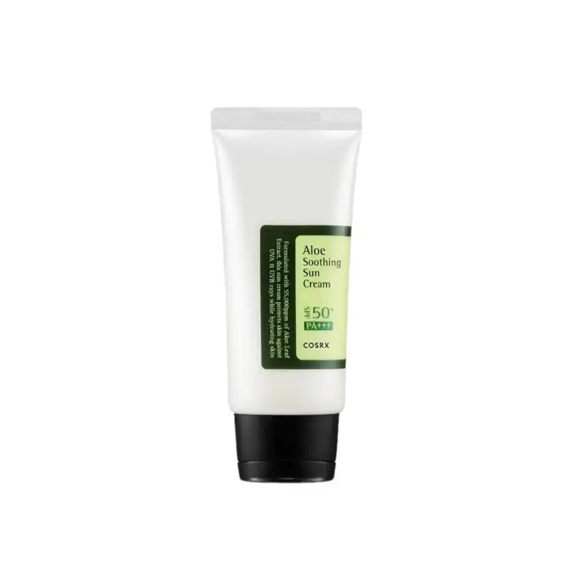 حجم ضد آفتاب کوزارکس آلوئه ورا SPF50 حجم 50 میل Cosrx