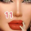 شماره 11 رژلب مایع بوتاکسی 24 ساعته گلدن مود 3D