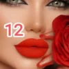 شماره 12 رژلب مایع بوتاکسی 24 ساعته گلدن مود 3D