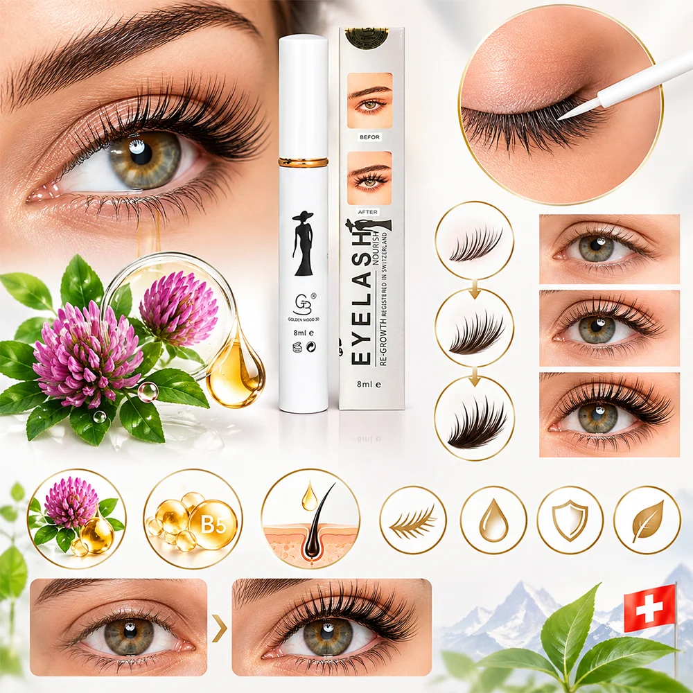 قابلیت های مژه گیاهی گلدن مود فرانسه (رویش مجدد مژه)