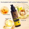 ترکیبات روغن آرگان بدون سولفات لایتنس شیشه ای اصل اسلواکی